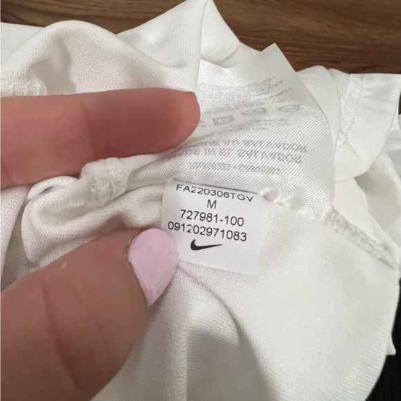 NEW Nike White Team Legend Sleeveless Tank Top Size Medium - Picture 4 of 4